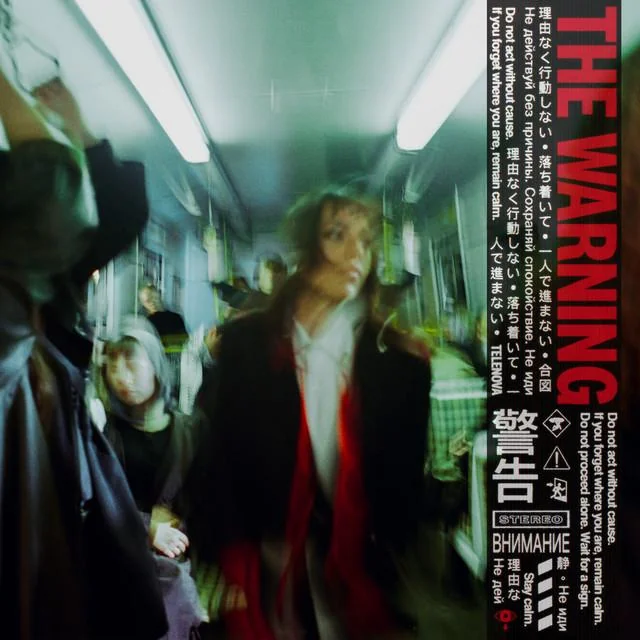 album cover for the warning by telenova