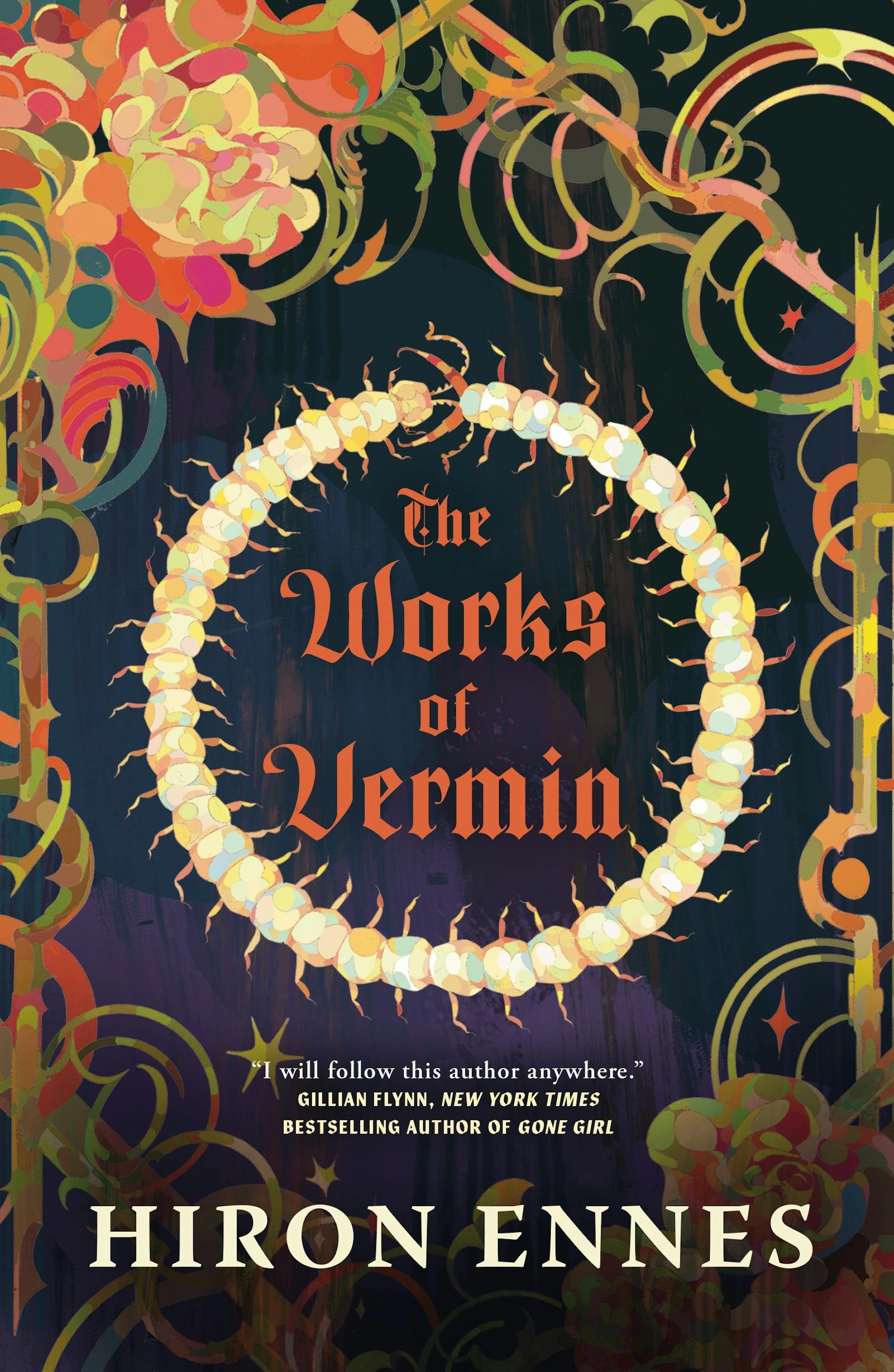 cover for THE WORKS OF VERMIN by Hiron Ennes