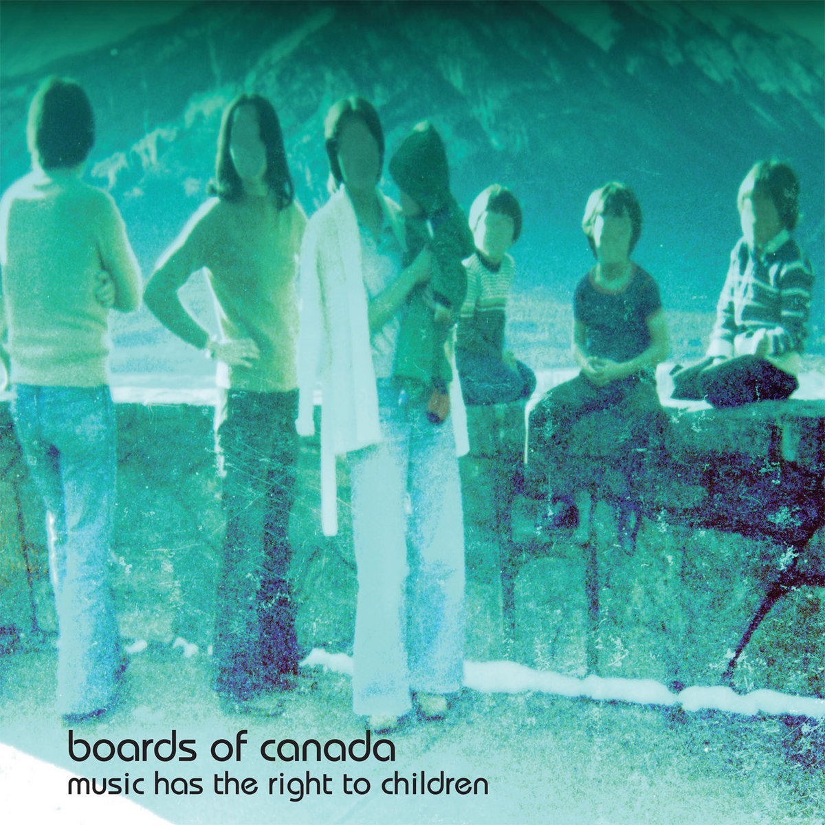 Album cover of Boards of Canada's "Music Has the Right to Children"