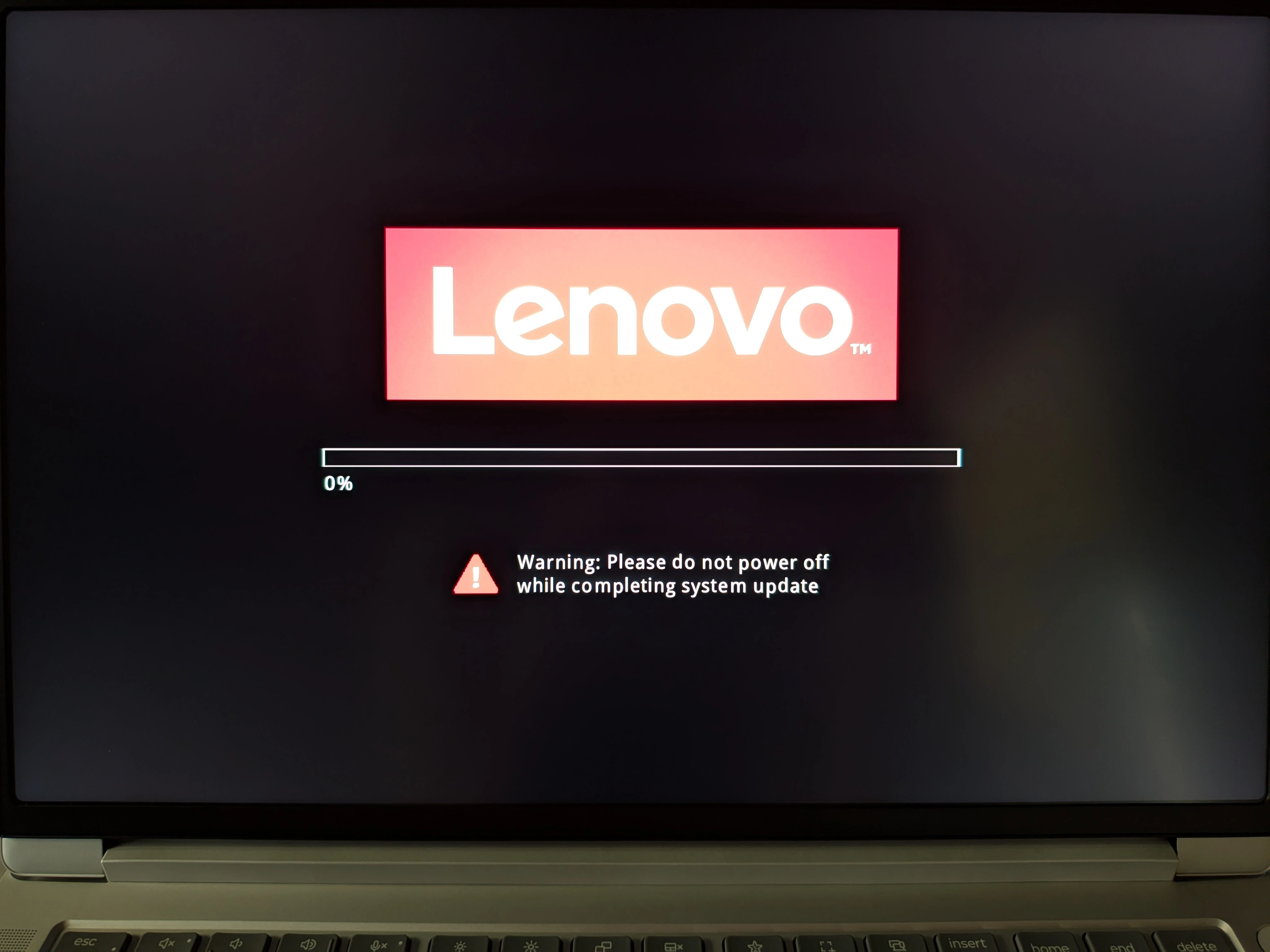 Second restart and update