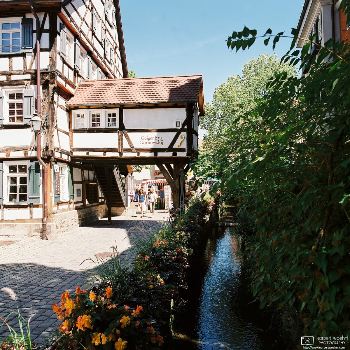 The Nonnenhaus in the historic city center of Tübingen, Germany, dates back to the late 15th century when it used to be a dormitory for lay nuns. © 2017 Norbert Woehnl Photography.
