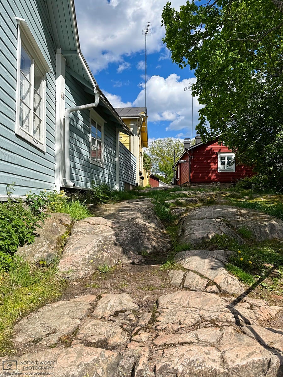 Pirunportaat (The Devil's Stairs) in Porvoo, Finland. According to an old folk tale, the devil himself created this natural stone staircase. © 2026 Norbert Woehnl Photography.
