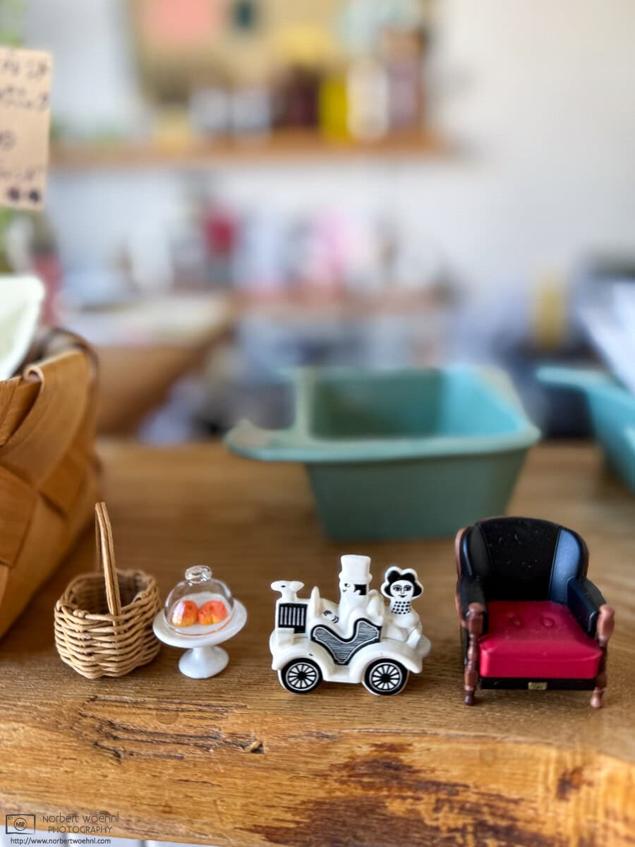 Interior decoration at Cafe Ruskä in Hakodate, Japan. © 2025 Norbert Woehnl Photography.