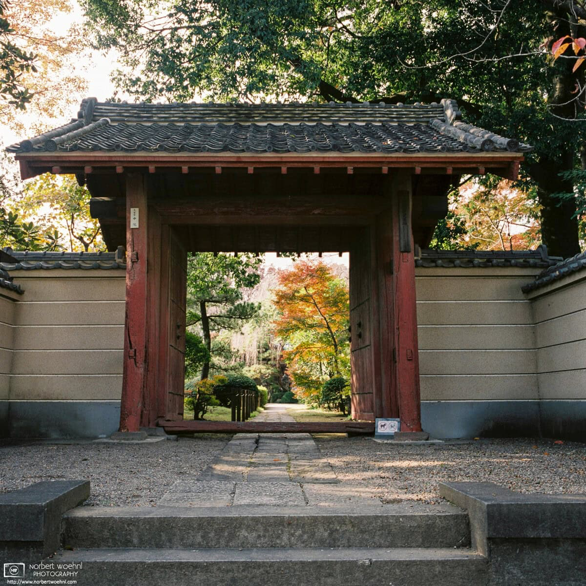 Autumn mood around Nakain Temple in Kawagoe, Saitama Prefecture, Japan. © 2021 Norbert Woehnl Photography.