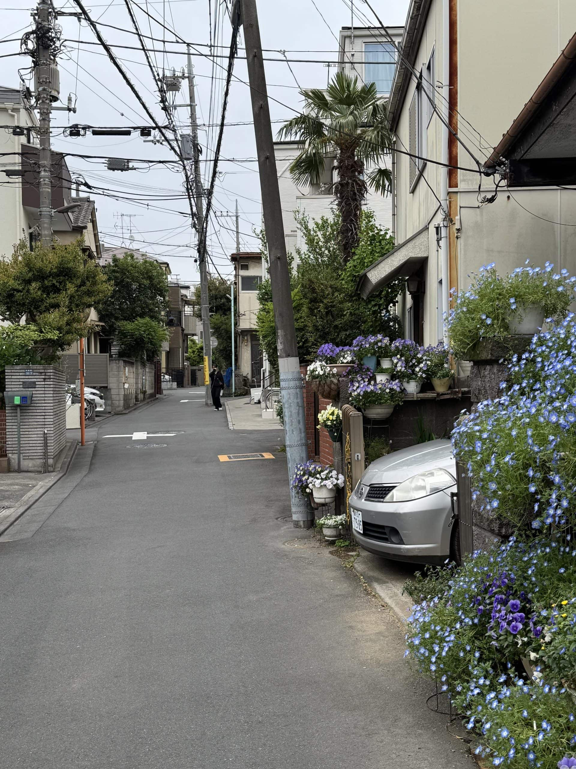 Quiet morning scene from a residential backstreet in the Oharacho area of Itabashi Ward in Tokyo, Japan. © 2026 Norbert Woehnl Photography.