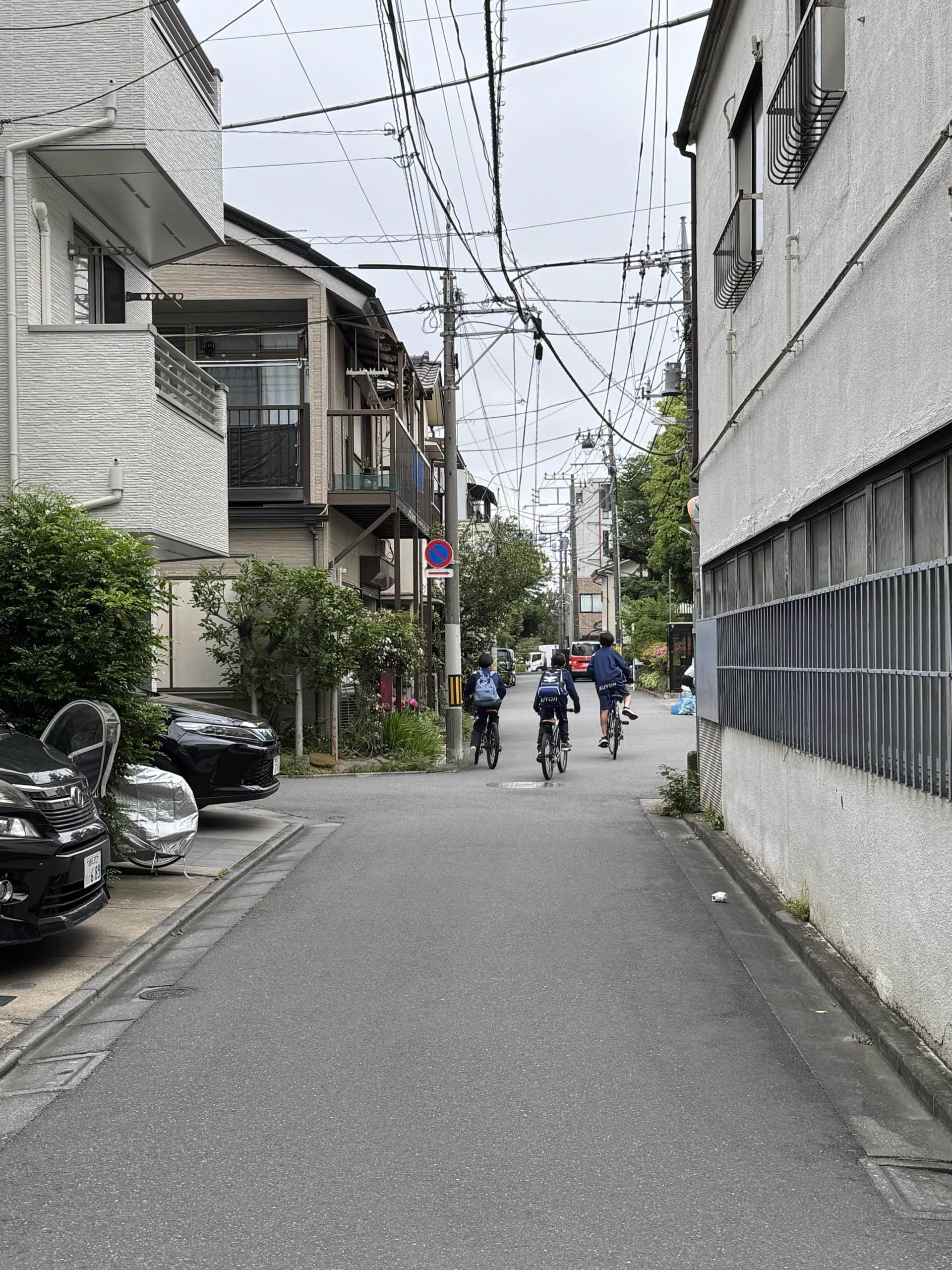 Quiet morning scene from a residential backstreet in the Oharacho area of Itabashi Ward in Tokyo, Japan. © 2026 Norbert Woehnl Photography.