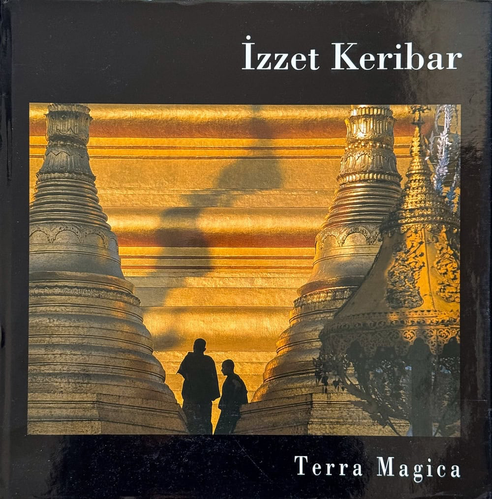 Book cover of "Terra Magica", a photo book by renowned Turkish photographer İzzet Keribar.