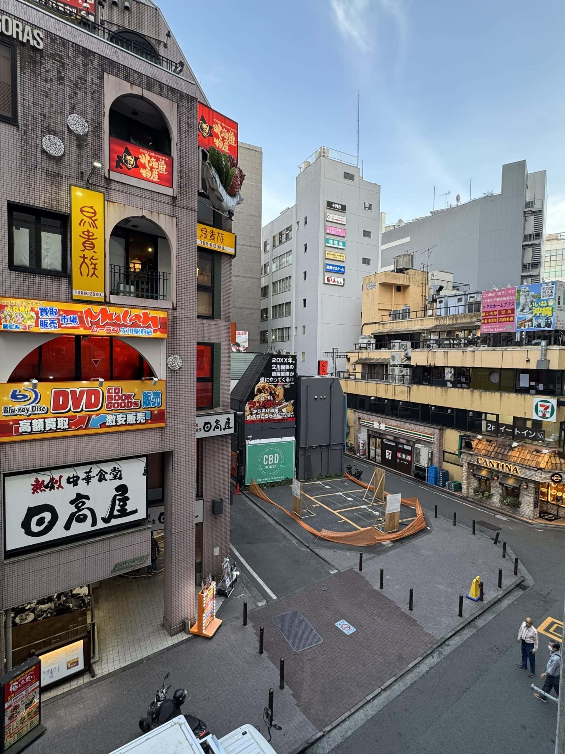 Typical scenery around Tachikawa Station in western Tokyo, Japan. © 2026 Norbert Woehnl Photography.