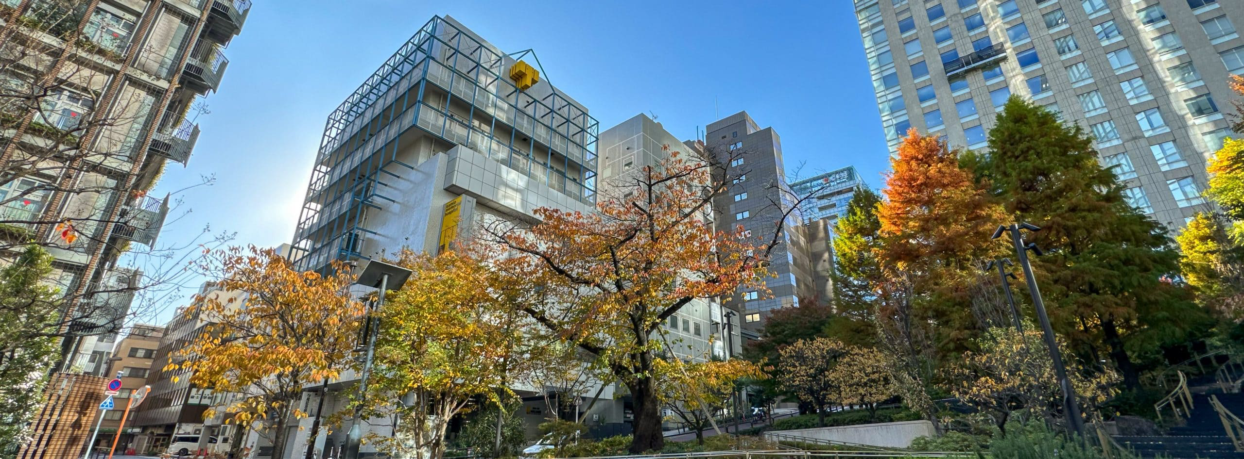 Autumnal scene from Awaji Park in the Kandaawajicho area in Chiyoda Ward, Tokyo, Japan. © 2025 Norbert Woehnl Photography.