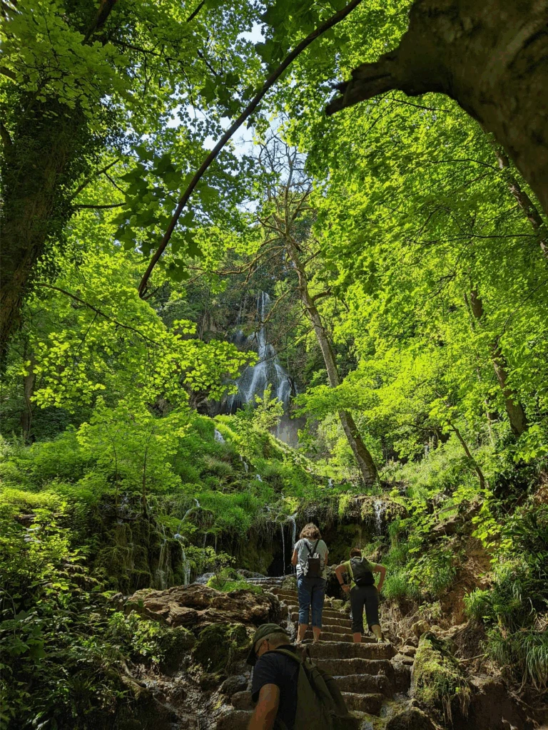 Der Wasserfall, die Krönung der Reise